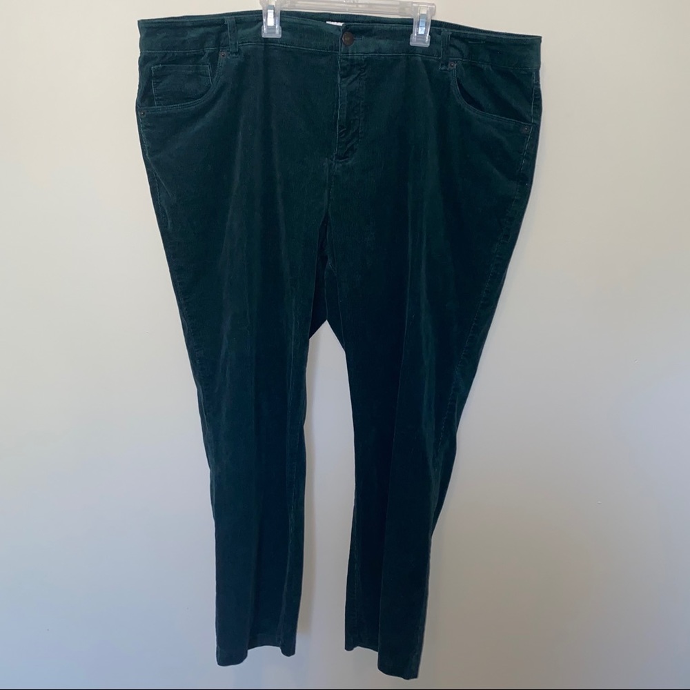 Green Corduroy Pants
